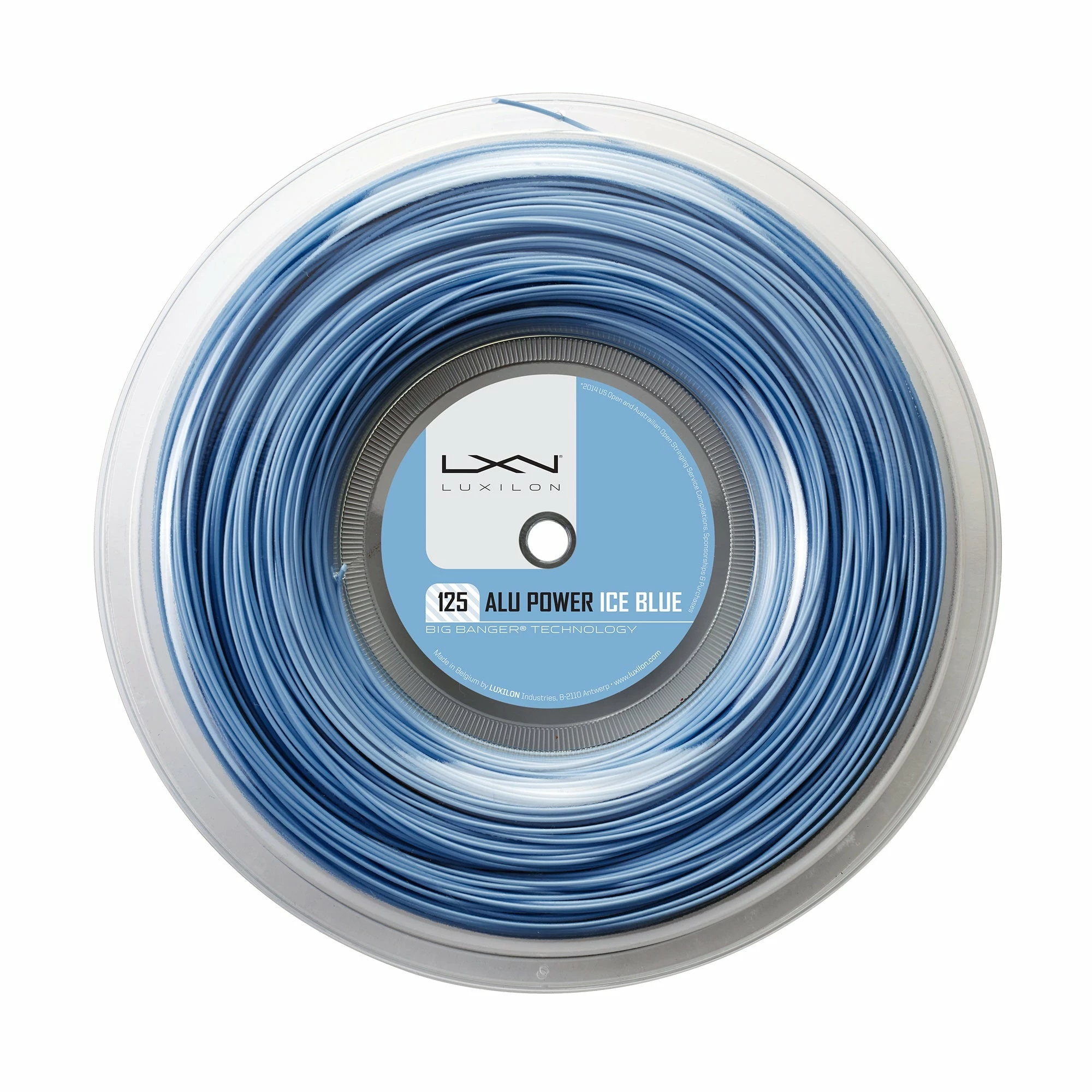 Luxilon ALU Power Reel Ice Blue 220m/726ft 1 Luxilon ALU Power Reel Ice Blue 220m/726ft